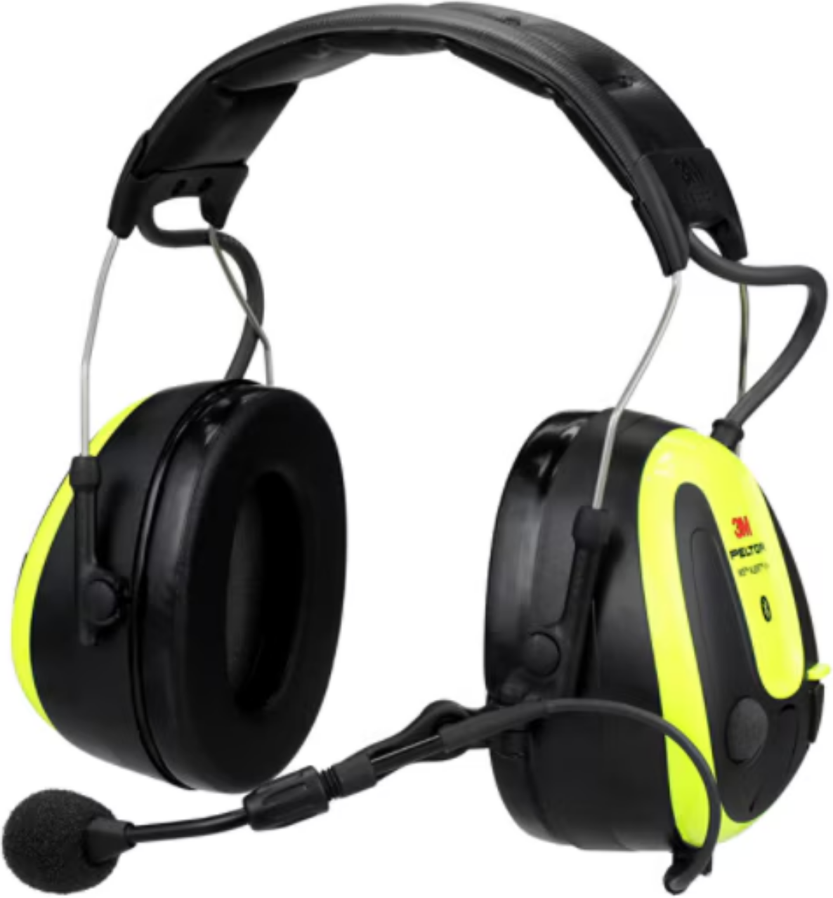 3M™ PELTOR™ WS™ ALERT™ X+, App, light yellow, headset, headband, Bluetooth, MRX21A3WS7