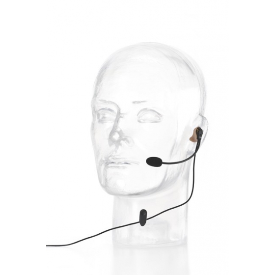 Professional ultra light headset with generic earshell