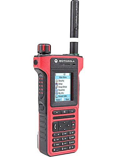 MTP8550 ATEX TETRA Radio 350-470 MHz Power class 3L & class 4, IP67